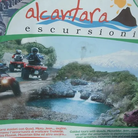 Gole Dell'alcantara Lucia Ii וילה Motta Camastra